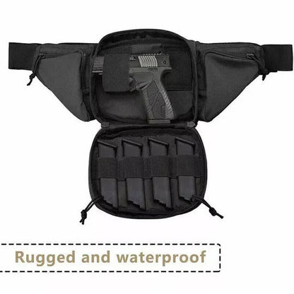 Concealed Carry Waist Pack with Versatile Storage Options