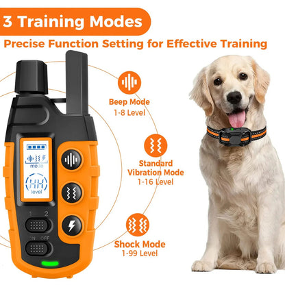 Long-Range Waterproof Canine Training System with Three Modes