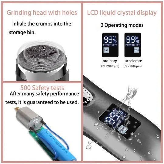 Effortless Electric Foot File for Smooth, Healthy Skin