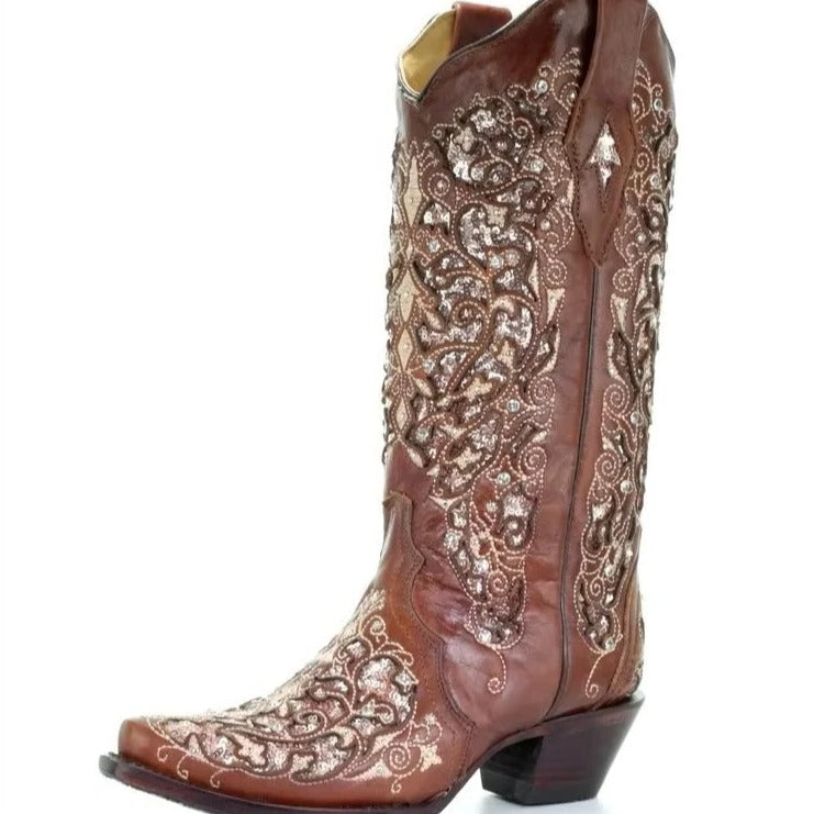 Chic Embellished Ankle Boots with Unique Detailing