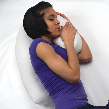 Comfort-First Side Sleeper Pillow for Ear Relief