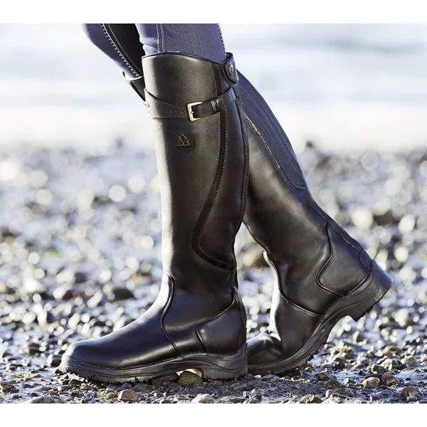 Insulated Snow Boots for Men and Women – Waterproof Synthetic Leather