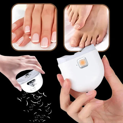 Smart Nail Trimmer with Dual Speed Control for Effortless Grooming