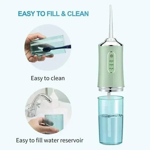 Portable Wireless Water Flosser for Optimal Oral Hygiene