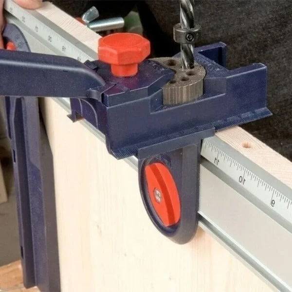 Precision Drill Alignment Tool with Adjustable Depth Control