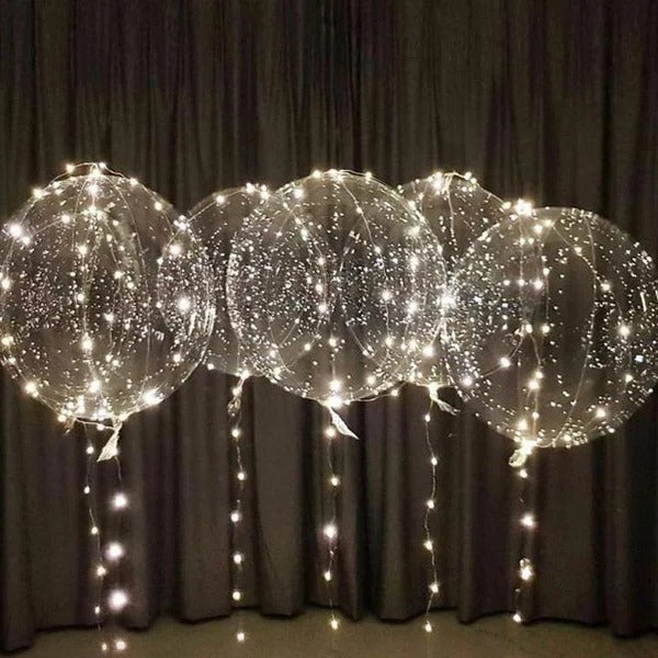 Illuminating Color-Shift Balloons with Reusable Stand, 18-24in