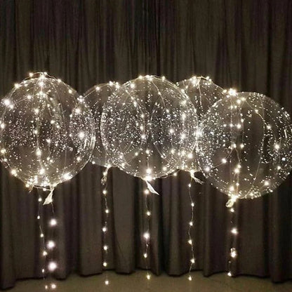 Illuminating Color-Shift Balloons with Reusable Stand, 18-24in