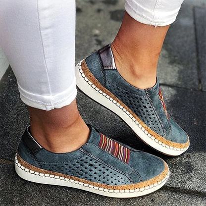 Comfortable Women's Sneakers with Wide Toe Box and Arch Support, Sizes 4-10