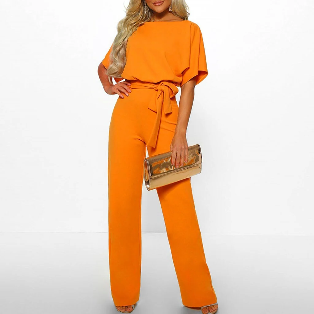 Elegant Navy One-Piece Jumpsuit for Effortless Style