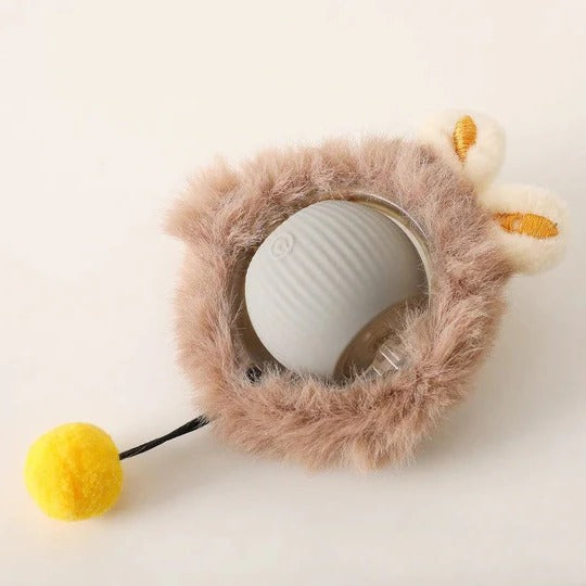 Engaging Motion-Activated Rolling Toy with Interactive Tail