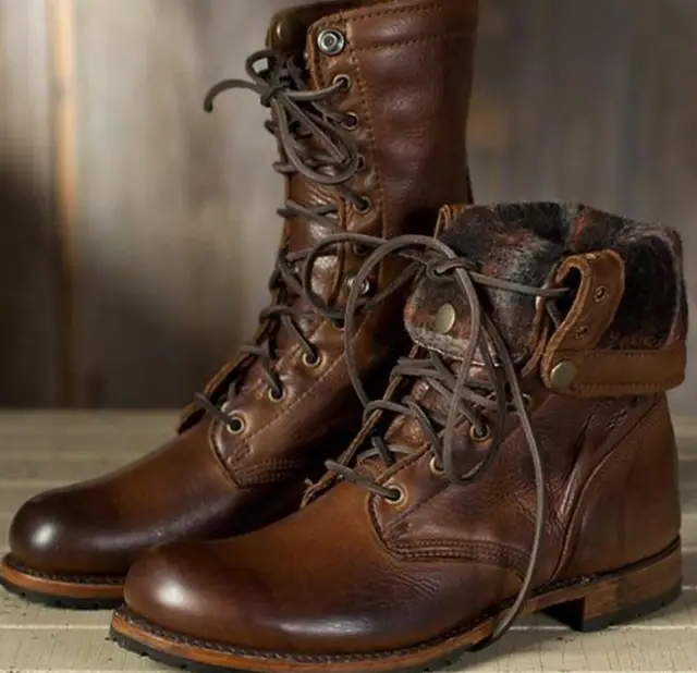 Ankle Boots for Women - Soft, Flexible, Fur-Lined Winter Footwear, Sizes 7-15