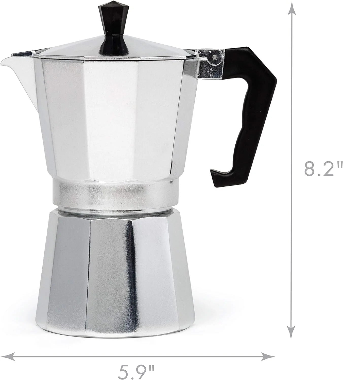 Compact Pressure Coffee Brewer for Single-Serve Perfection