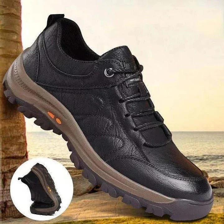 Men's Artisan Slip-On Shoes with Arch Support & Traction