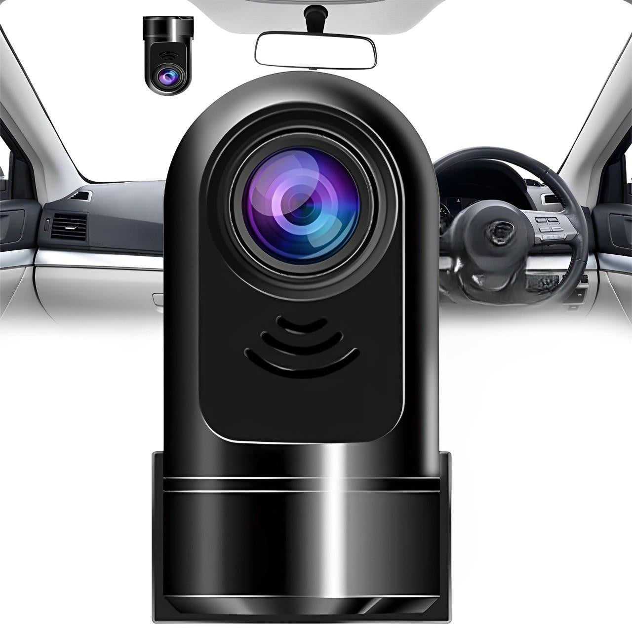 Smart Car Security Camera with Motion Alerts and Driver Support