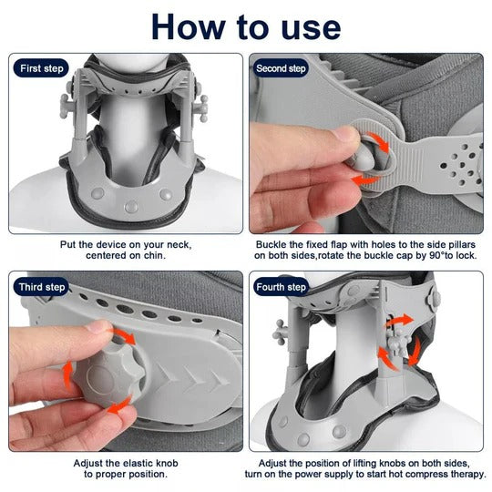 Ergonomic Neck Support Stretcher for Home Relaxation