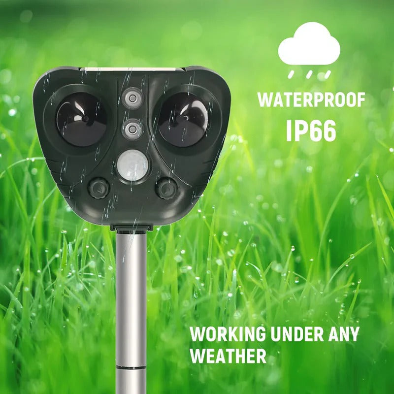 Eco-Friendly Ultrasonic Bird Deterrent for Gardens