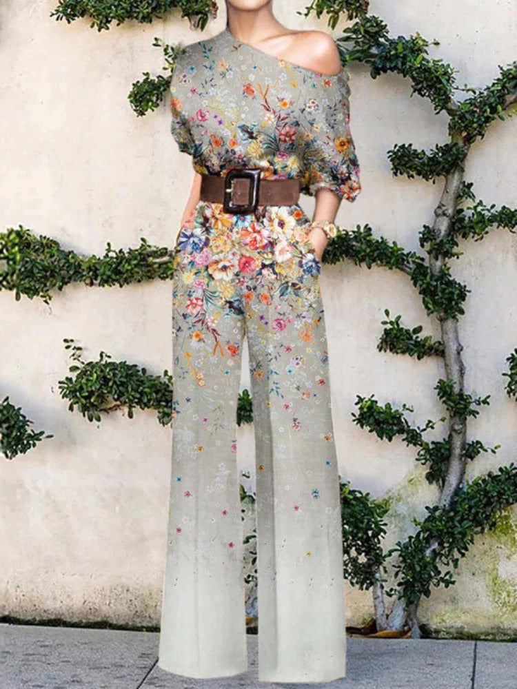 Effortless Spring Style: Women's All-in-One Jumpsuit