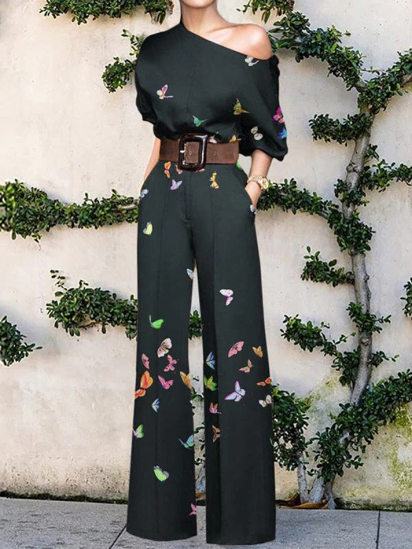 Effortless Spring Style: Women's All-in-One Jumpsuit