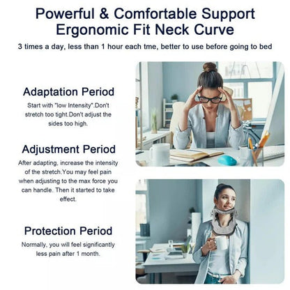 Ergonomic Neck Support Stretcher for Home Relaxation