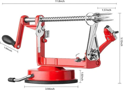 Effortless Apple Prep Tool for Peeling, Coring, and Slicing