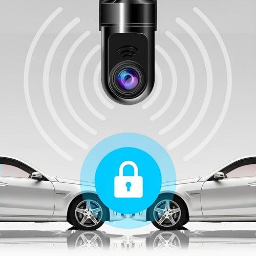 Smart Car Security Camera with Motion Alerts and Driver Support