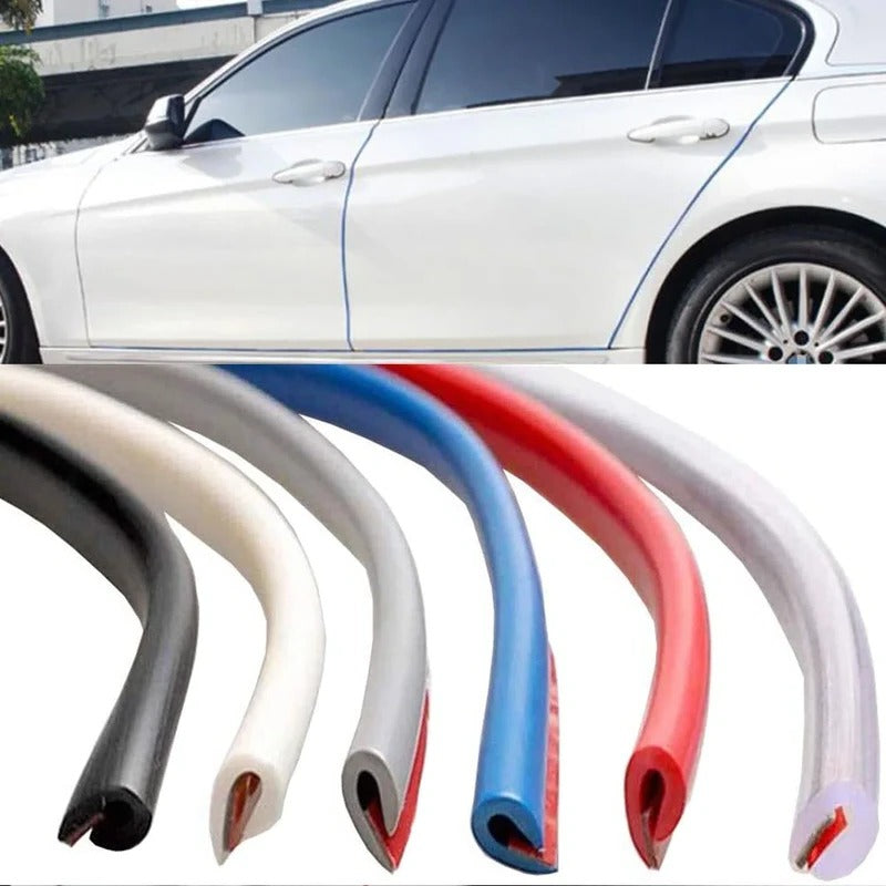 Universal Door Edge Shield with Easy Fit and Custom Length, 16.4 Ft