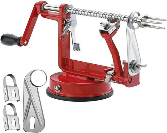Effortless Apple Prep Tool for Peeling, Coring, and Slicing