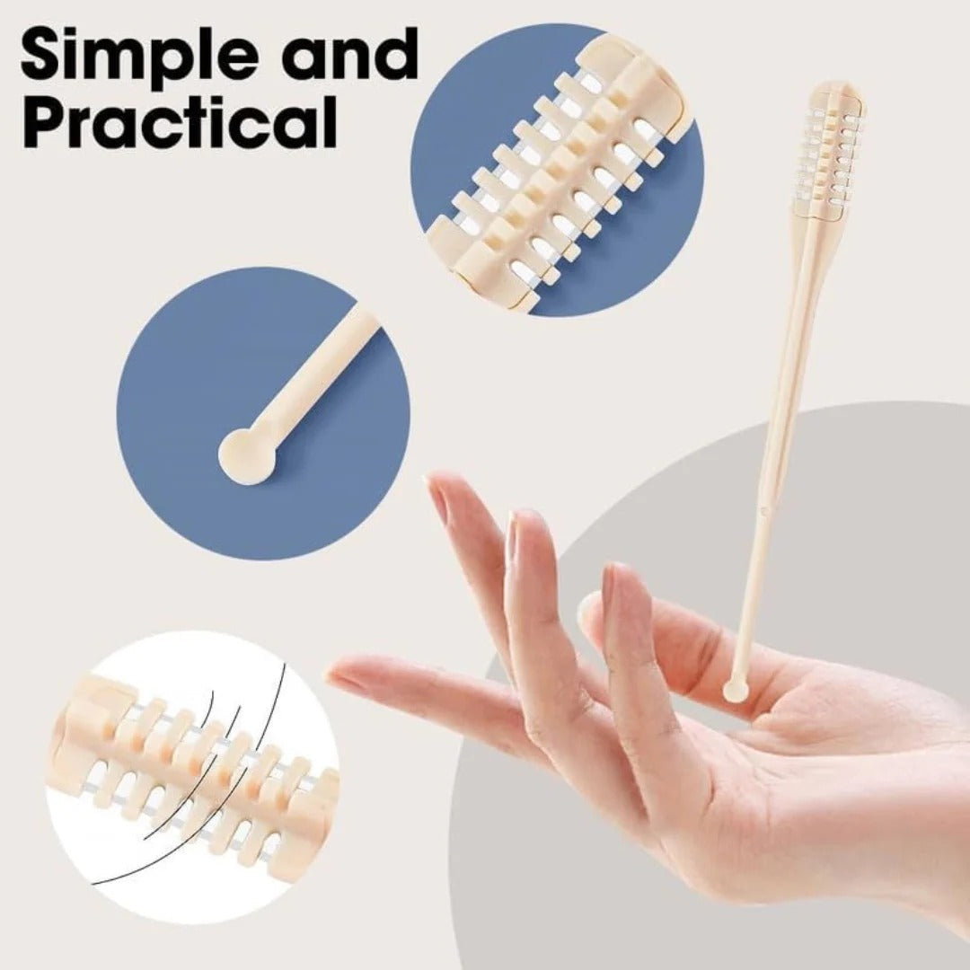Precision Nose Hair Groomer with Full Rotation and Easy Grip