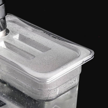 Precision Cooking Vessel with Secure Lid and Scale Indicators
