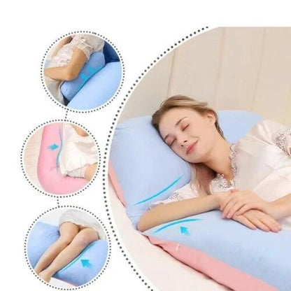 Ultimate Comfort U-Shaped Body Pillow for Restful Sleep