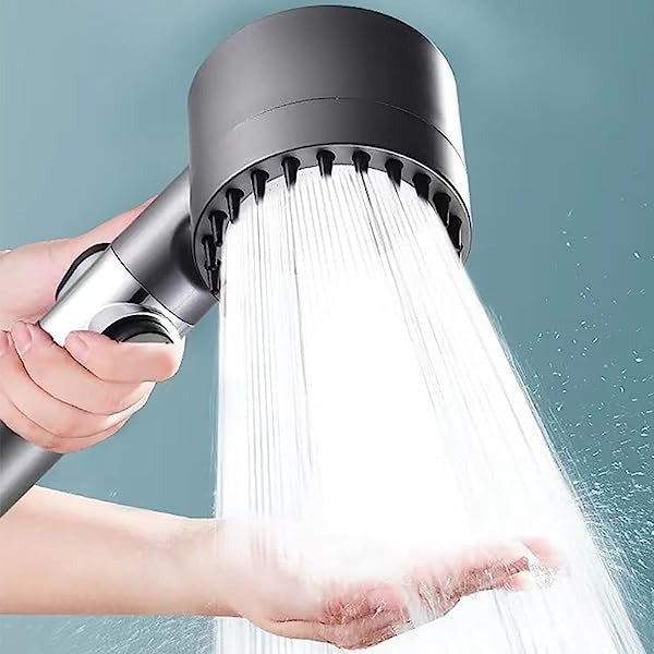Enhanced Pressure Shower Head with 9-Layer Filtration and Pause Feature