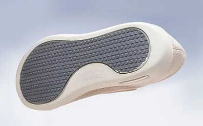 Extra Wide Lace-Up Walking Shoes for Swollen Feet with Memory Foam Insole