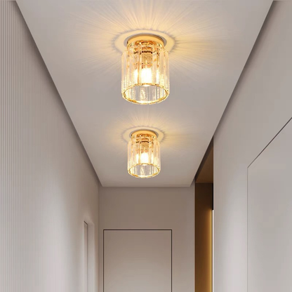 Contemporary Small Ceiling Fixture for Hallways