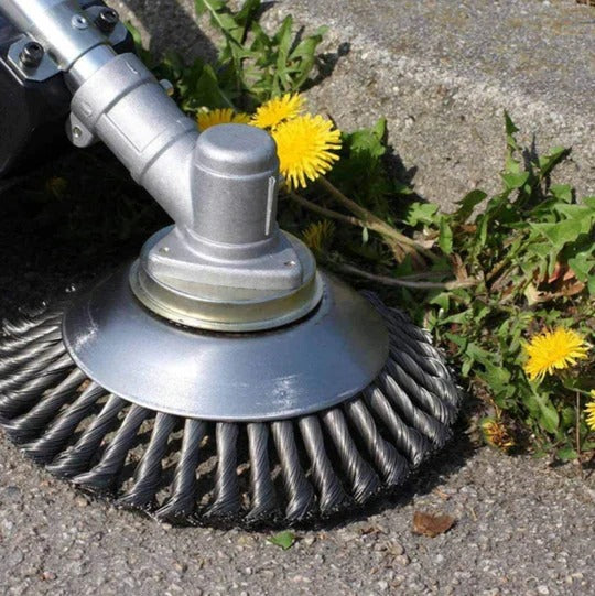 WeedClear Pro Rotary Brush for Trimmers - Effortless Lawn Care