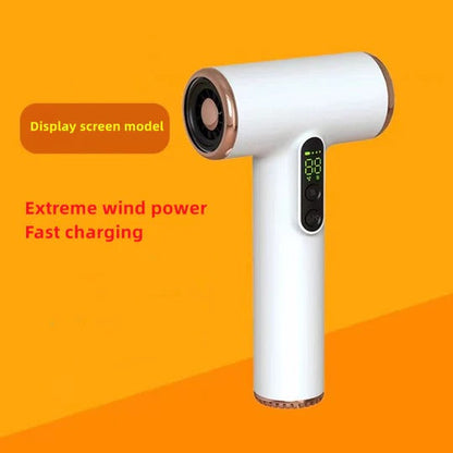 Portable Cordless Hair Dryer with Adjustable Airflow