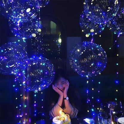 Illuminating Color-Shift Balloons with Reusable Stand, 18-24in