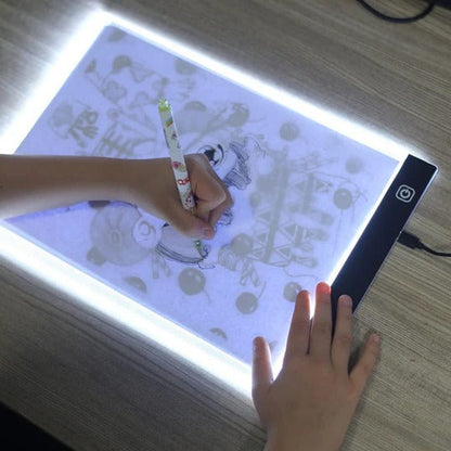 Slim LED Art Tablet for Effortless Tracing and Sketching