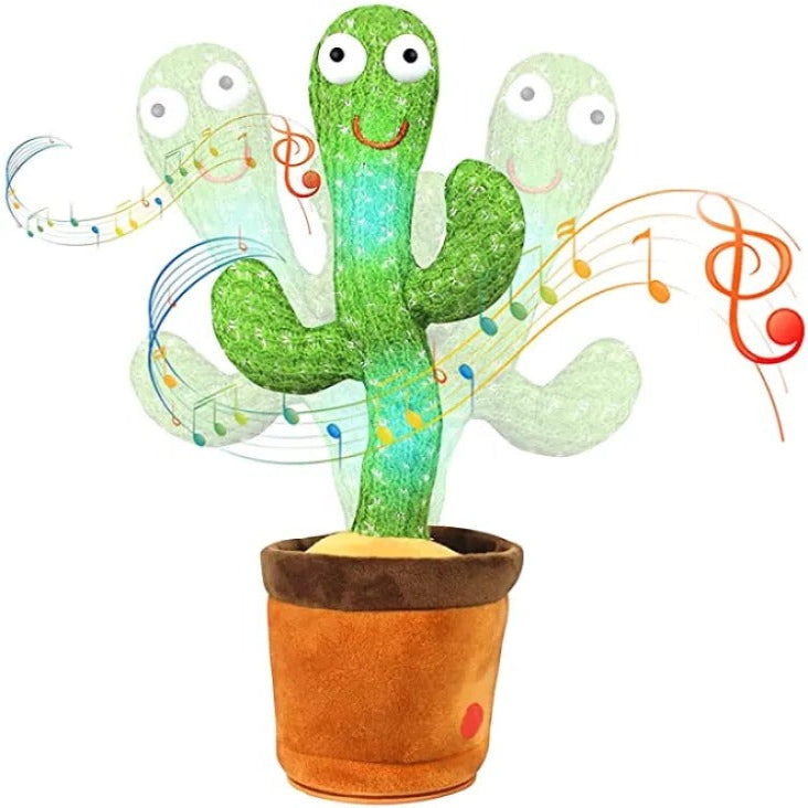 Engaging Musical Cactus Companion for Kids