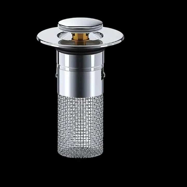SealGuard Sink Stopper: Effective Odor Control & Debris Filter