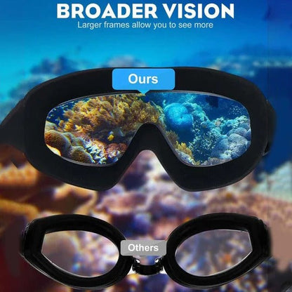 Enhanced Vision Swimming Goggles with Fog-Resistant Lenses