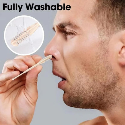 Precision Nose Hair Groomer with Full Rotation and Easy Grip