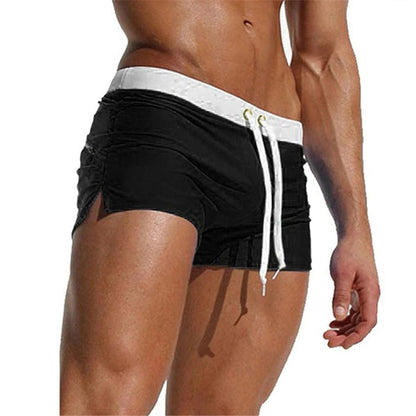 Men's Quick-Dry Swim Shorts with Adjustable Waistband