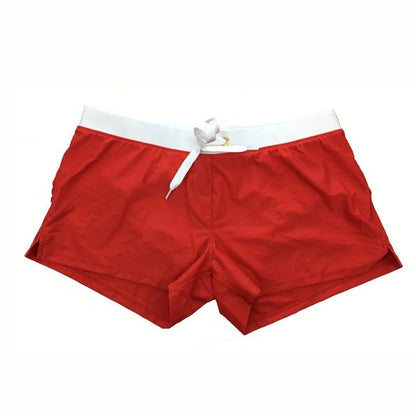 Men's Quick-Dry Swim Shorts with Adjustable Waistband