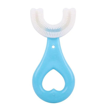 360-Degree Kids Toothbrush with Ergonomic Grip