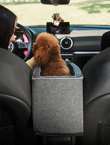 Compact Pet Travel Seat for Small Dogs and Cats