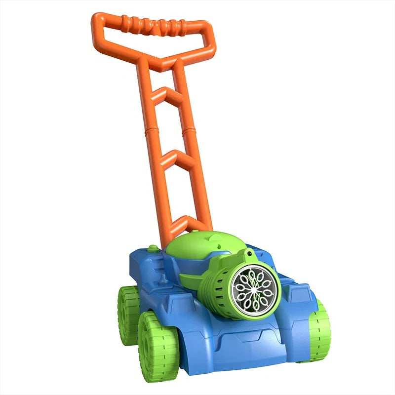 Bubbly Adventure Push Mower for Energetic Outdoor Play