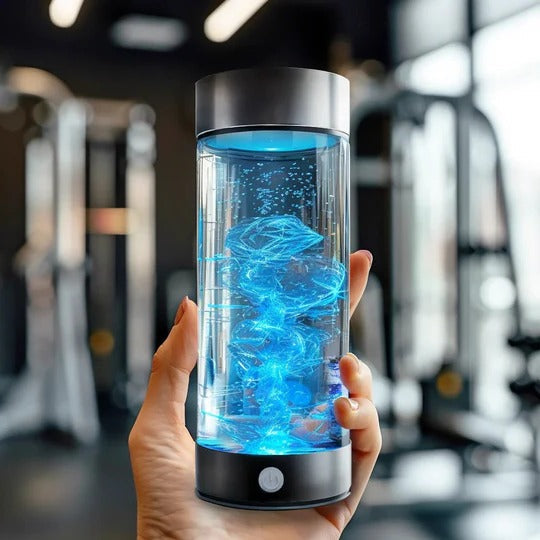 HydroBoost Portable Water Bottle with Electrolysis Technology
