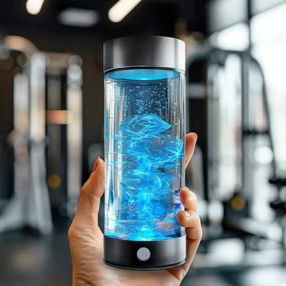 HydroBoost Portable Water Bottle with Electrolysis Technology
