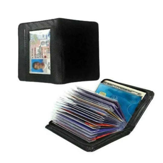 Compact Secure Wallet for Cards and Cash with Locking Closure