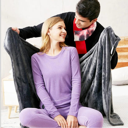 Quick Warmth Shawl with USB Power and Washable Cover